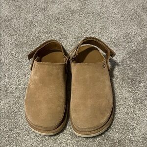 UGG Tan Suede Mules